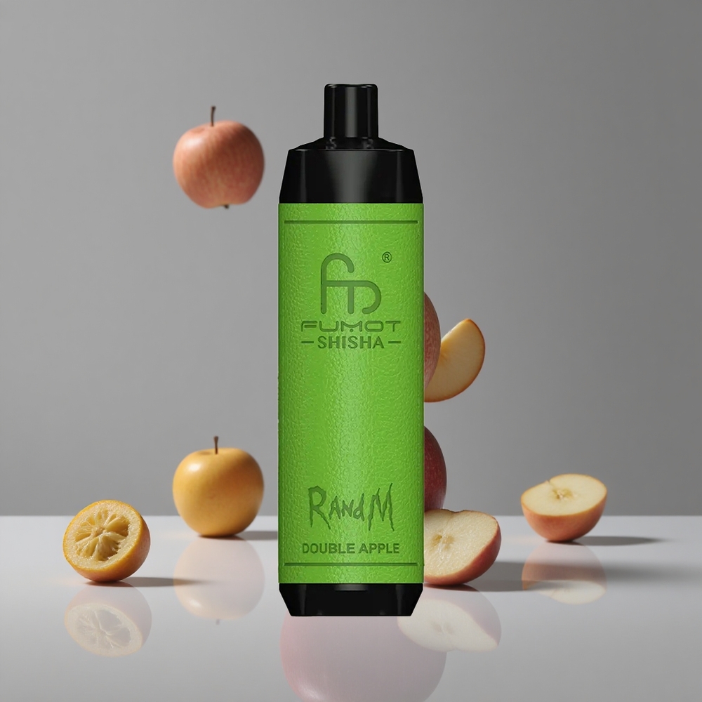 RandM Fumot Shisha 10000パフ ダブルアップル 18mlプレフィルド 850mAhバッテリー