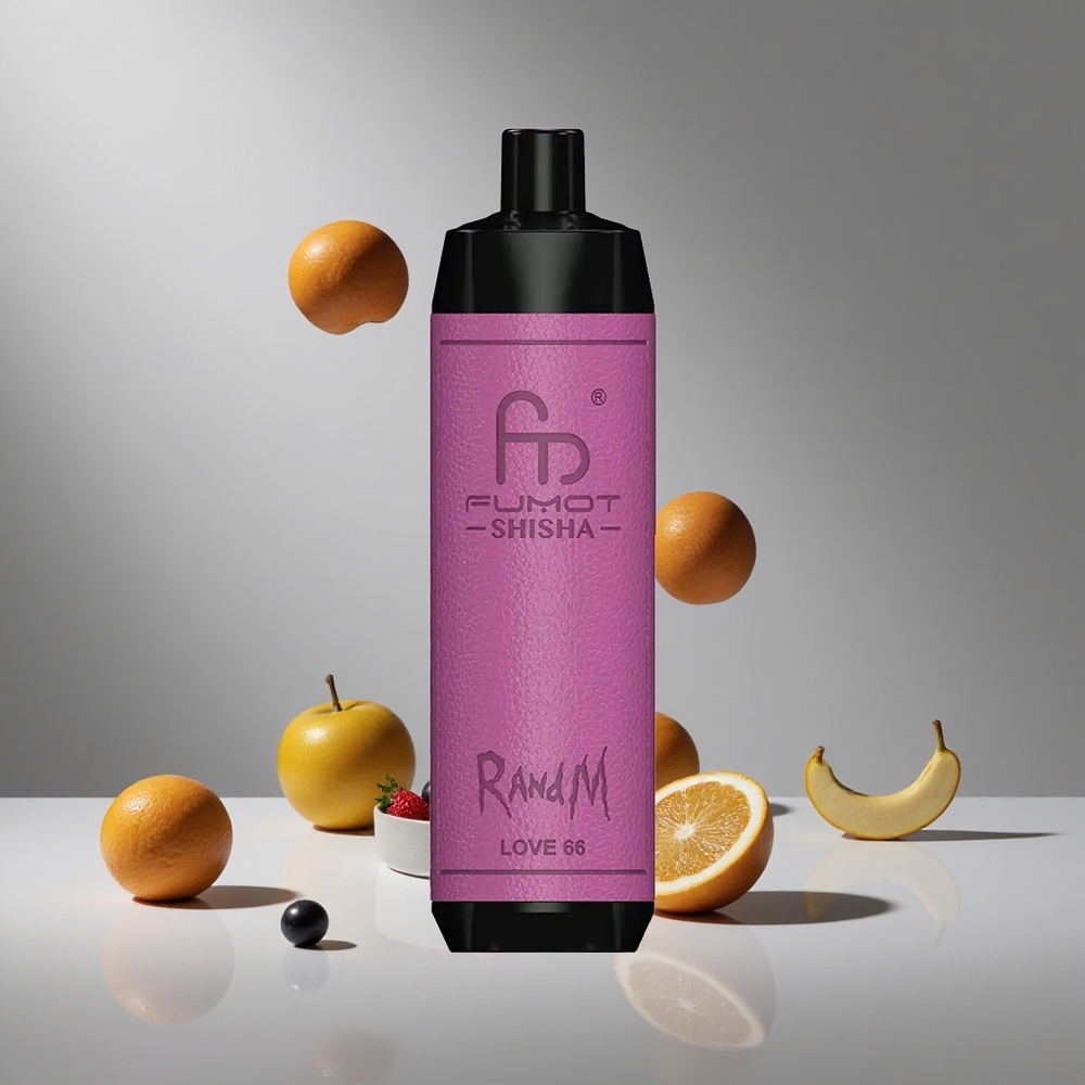 RandM Fumot Shisha 10000パフ 愛66 18mlプレフィル 0.5%ニコチン