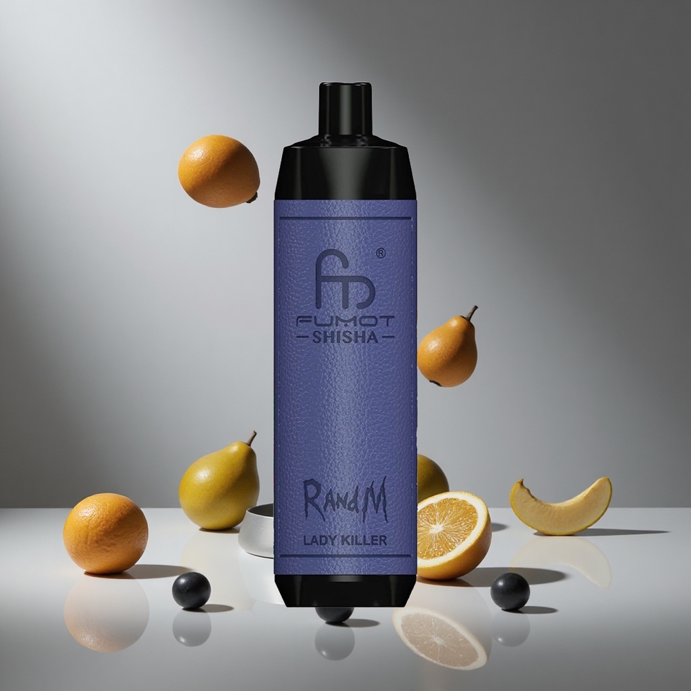 RandM Fumot Shisha 10000パフ LEDインジケーター ディスポーザブルベイプ レディキラー