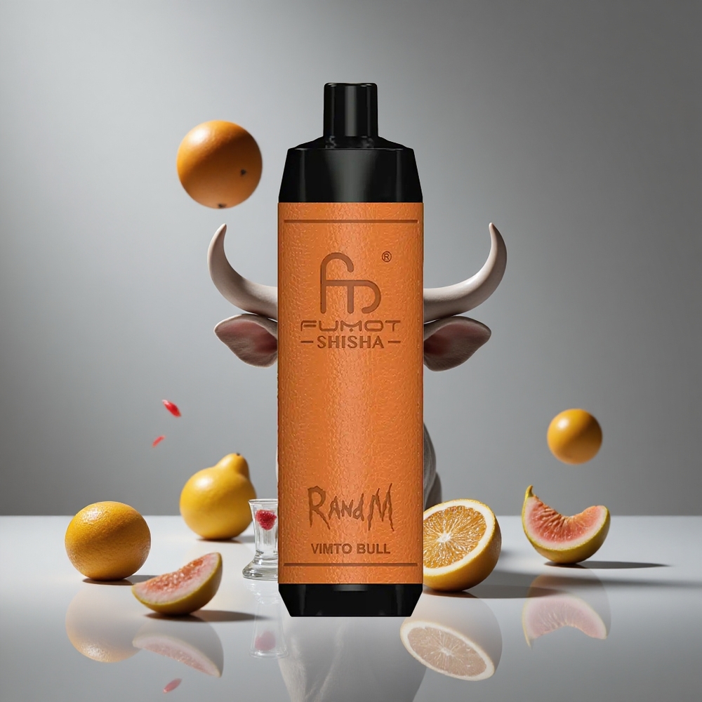 RandM Fumot Shisha 10000パフ ビムトブル LEDインジケーター タイプCポート
