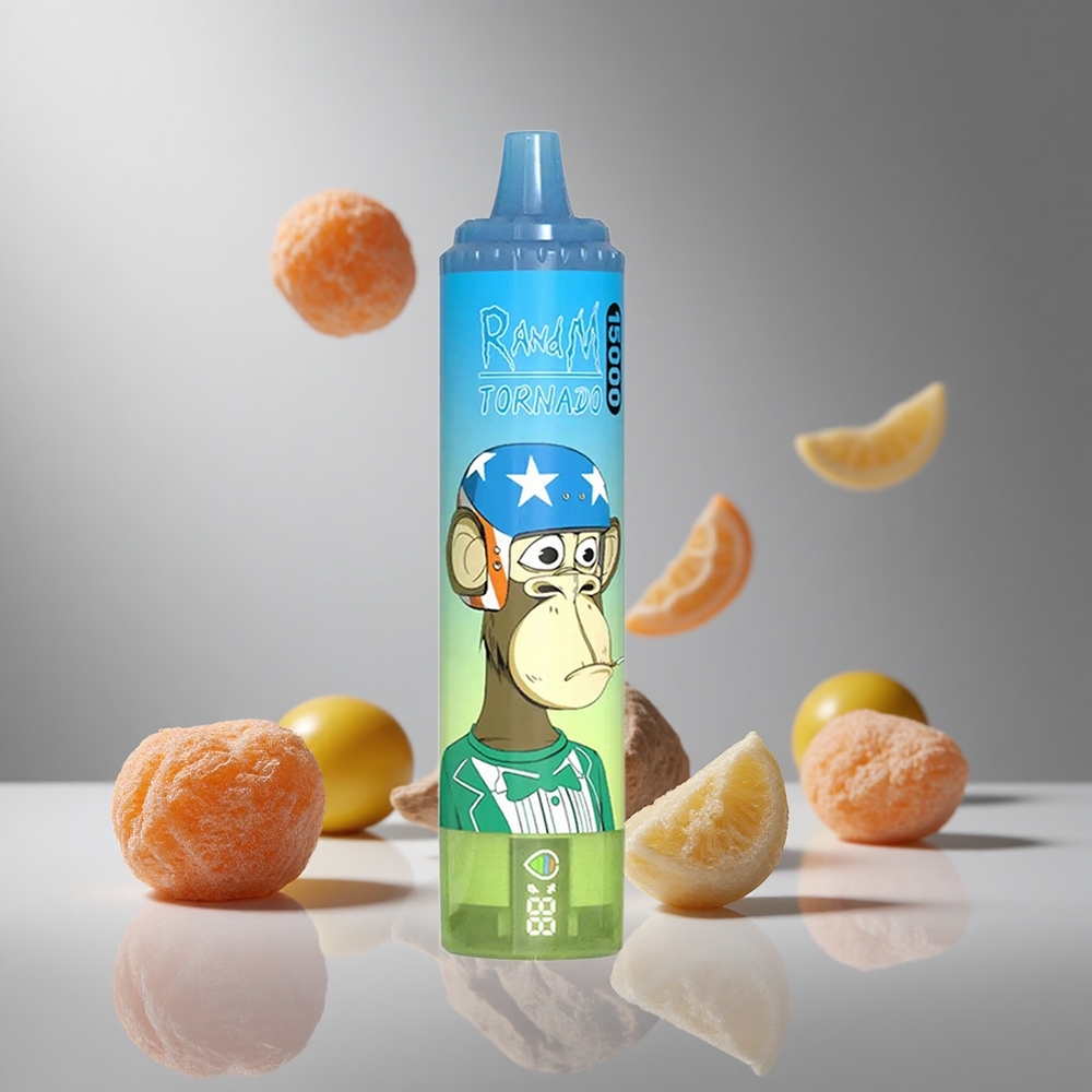 RandM Fumot Tornado 15000パフ 25ml グミベア