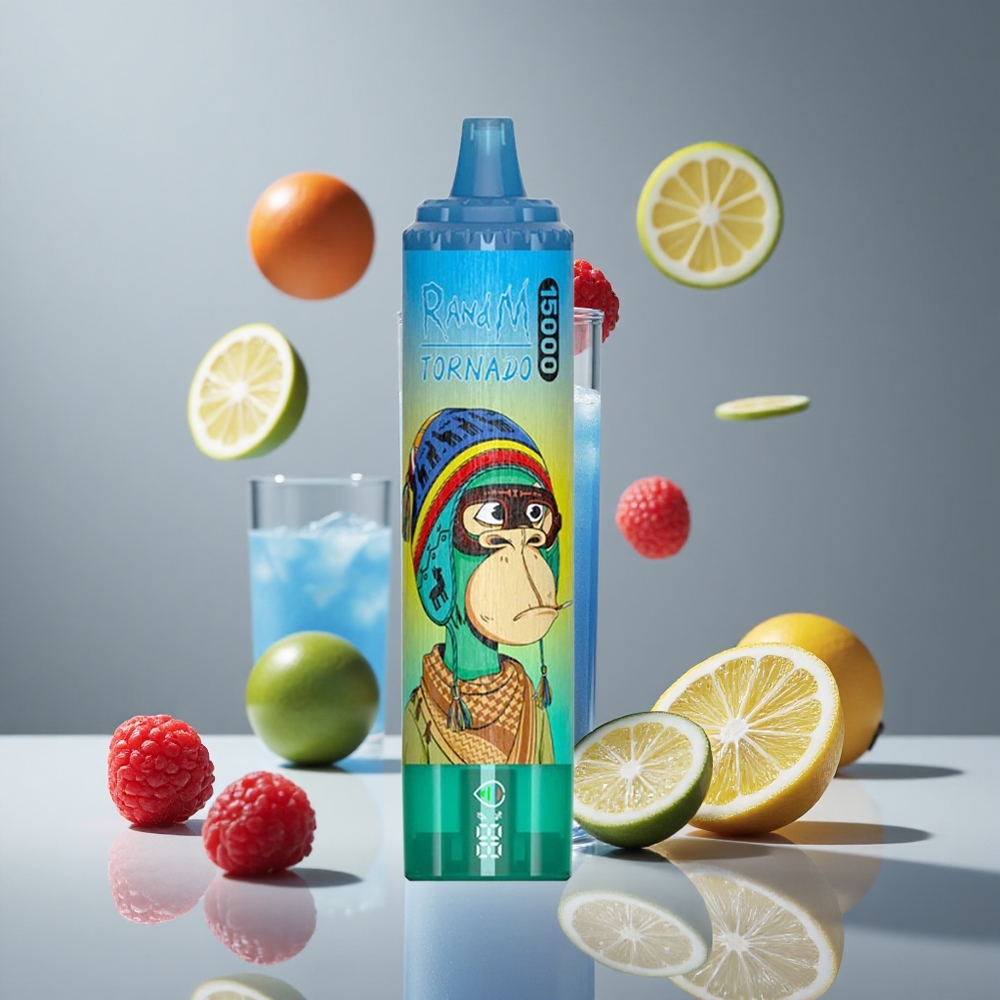 RandM Fumot Tornado 15000パフ ブルーラズレモネード 25ml 850mAh