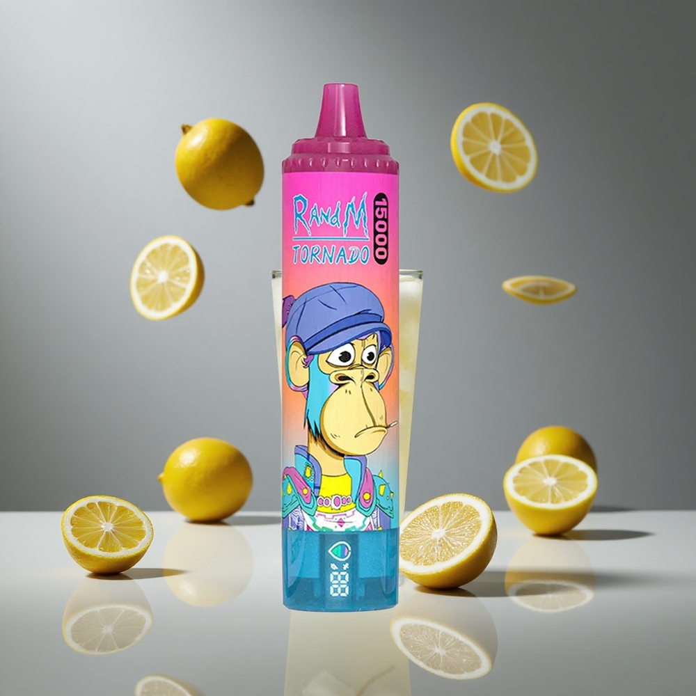 RandM Fumot Tornado 15000パフ レモネード 25ml 850mAh