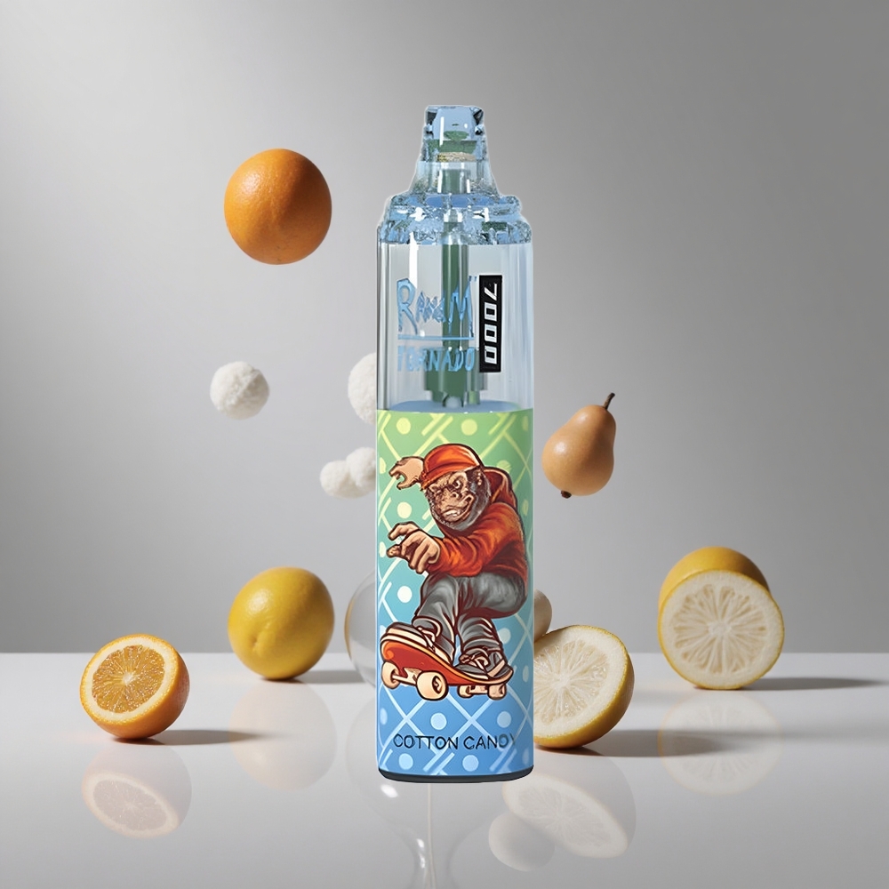 RandM Fumot Tornado 7000 パフ 綿あめ 14ML メッシュコイル