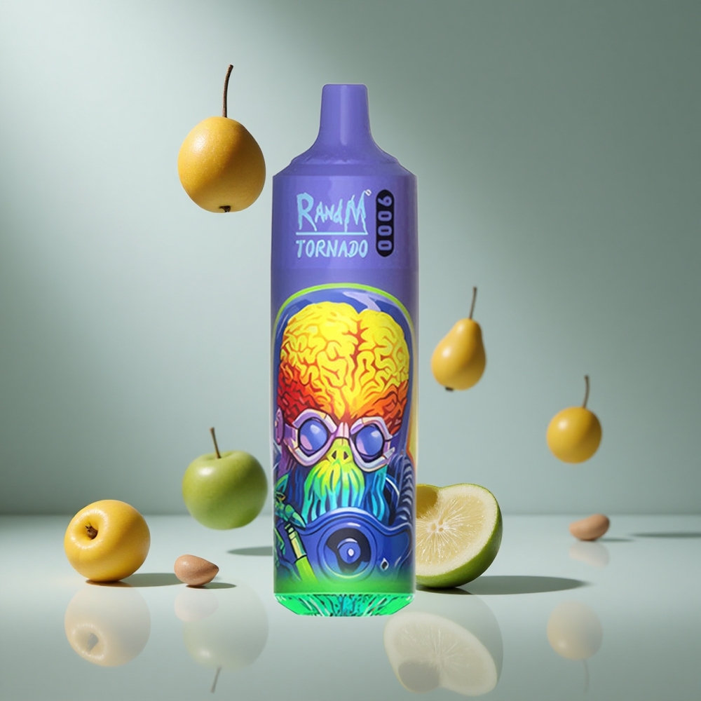 RandM Fumot Tornado 9000パフ クールミント 18mL メッシュコイル